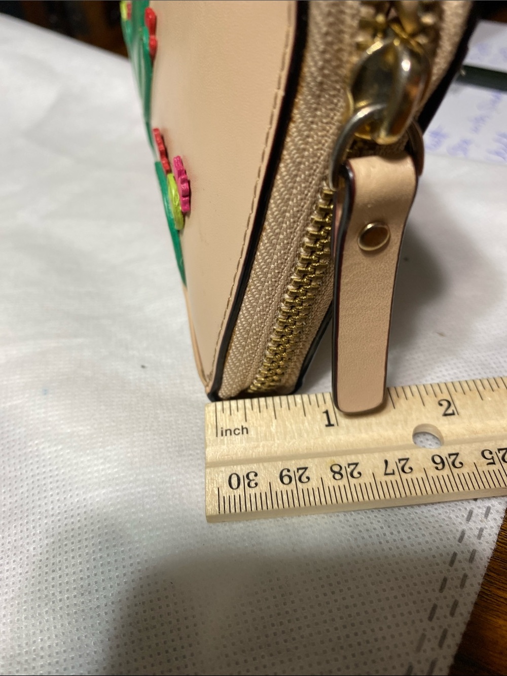CUTE Kate Spade zipper Cactus Zip Wallet - Picture 9 of 14